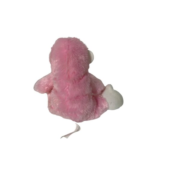 Greenbrier Plush pink Monkey Chimp Stuffed Animal DolL Toy Ape 5.5 in Tall Soft - Picture 3 of 5
